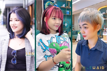 NHUỘM MÀU THỜI TRANG (hair fashion color)